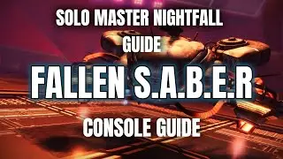 Solo Master Nightfall Ordeal: Fallen S.A.B.E.R