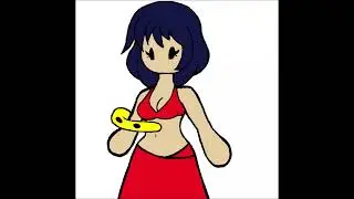 girl tentacled gif redrawn