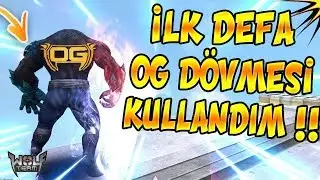 OG DÖVMESİ  SETİ İLE İNSAN KURT ÖLÜM OYUNU OYNADIM / WOLFTEAM GAME PLAY # 10