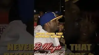 That’s why he’s the GOAT 🐐 B-Magic vs Lynx Montana #battlerap #freestyle