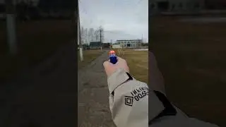 Тест на дальность бластера нёрф JOLT