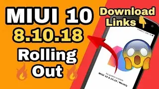 Miui 10 latest beta 8.10.18 update features for Redmi Device||Redmi Note 3||Miui 10||Xiaomi||Mi||