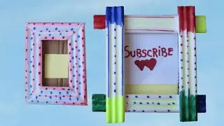 Diy - CUM POTI SĂ FACI RAME FOTO DIN MATERIALE RECICLABILE?