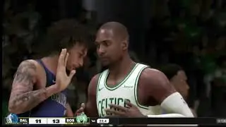 NBA 2K25 Celtics vs Mavericks
