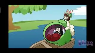 Rabbit girl spits out a human girl