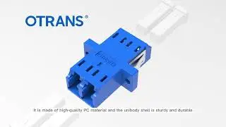 Otrans TF Fiber LC Adaptor with Flange