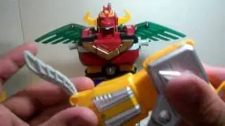 Power Ranger Lost Galaxy - Galaxy Megazord Combine Review P.2
