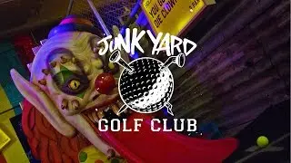 Inside the all new Junkyard Golf Club