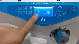 Ajuste da velocidade do arremate inicial e final Jack A4