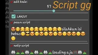 cara membuat tampilan menu script game guardian, menggunakan gg prompt