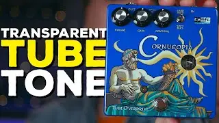 TRANSPARENT TUBE TONE! TEFI Vintage Lab Cornucopia Tube Overdrive (Demo)