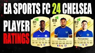 FIFA 24 | CHELSEA PLAYER RATINGS (EA FC 24) 🔥 FT. Nkunku, Fernández, Caicedo