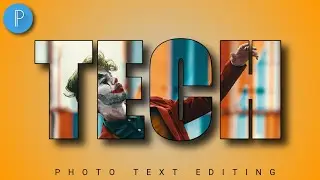 Photo Text Editing Tutorial - Pixellab Tutorial - TECH ART