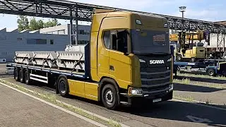 Realistic Driving of a Scania  S580 Truck | Scania POV | Delivering Mail Across #5