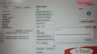 enable hidden menú to activate adb on verizon samsung Phones for frp