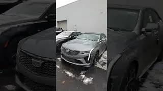 Unwrapping the 2023 Cadillac CT4-V Blackwing part 2! #unwrapping #ct4 #cadillac #cadillacct4 #ct4v