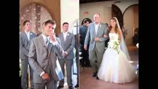 Fotografías de novios que no resistieron la emoción al ver a sus futuras esposas