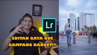 Tutorial Editing Photo Street Jakarta | Adobe Lightroom Mobile