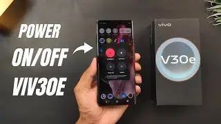 Vivo V30e 5G How To Power On/Off | Switch Off Kaise Kare |