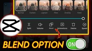 Blend option not showing in capcut, Blend option missing in capcut