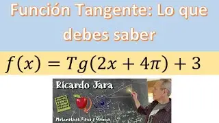 Función Tangente Lo que debes saber