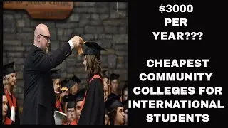 Most affordable || 6 Cheapest Community Colleges In USA For International Students (TOP 6)