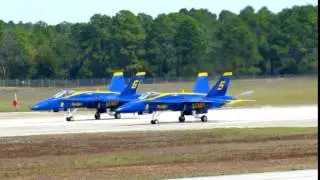 2014 Blue Angels Practice Flight, Part 1.