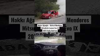 Hakkı Ağaoğlu - Gürkal Menderes / Mitsubishi Lancer Evo IX / 2023 Rally Bodrum