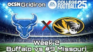 Season 1 Week 2: Buffalo vs Missouri | EA Sports College Football 25