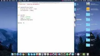 CTEC 121 - Python: Calling Functions with Parameters