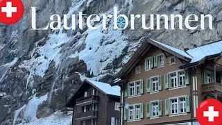 The Lauterbrunnen Valley Is One Of The Most Beautiful Valleys In Switzerland.