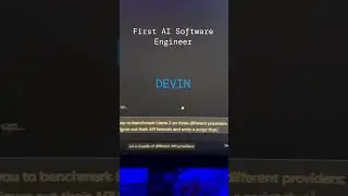 Worlds 1st AI software engineer 😂 Are developers still in demand? #softwaredeveloper #ai