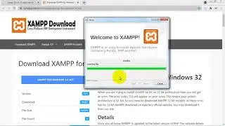 Download and Install XAMPP for Windows 32 Bit