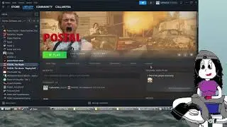how to get the free Steam cards drops from the Postal Movie