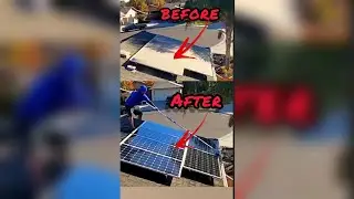🌞 $100 in 10 minutes (Solar Panel Cleaning)