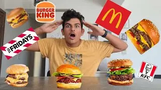 I ATE EVERY SINGLE BURGER IN MY TOWN!!!!