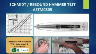 Schmidt Hammer Test (Rebound Hammer Test) ASTM C805
