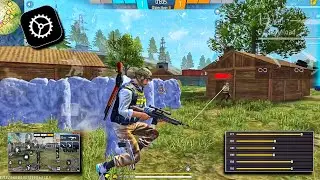 My Settings ⚙️ Hud + Sensitivity 📲 Poco M5 - Free Fire Highlights