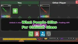 What People Offer For Claiumh Glass || 🔪Survive The Killer