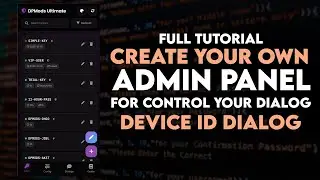 🛠️ Create Your Own Admin Panel (2025) — Manage Device IDs & Login Keys Remotely 🚀