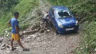 When Alto becomes Mahindra Thar #offroad