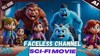 Create Faceless Animated Sci Fi Stories Channel Using Free AI Tools | Youtube Automation With AI