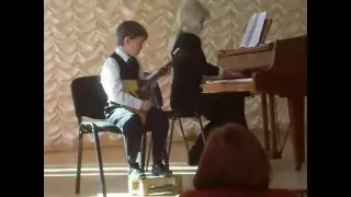 Т. Тухтаров, 9 лет, балалайка. Моцарт 