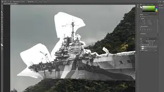 Photoshop Timelapse - B&W WW2