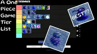 A ONE PIECE GAME FRUIT TIER LIST
