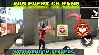 cs rank trip and tricks || how to win every cs rank with random players ||