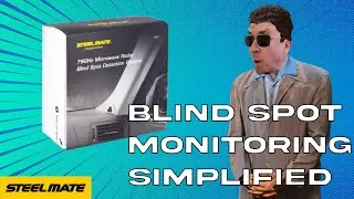 Blind Spot Monitoring simplified using Steelmate SBS-2 #lockdownsecurity