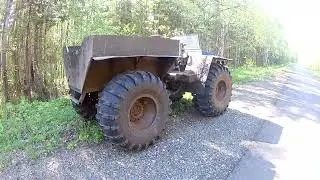 Обкатка нового болотохода