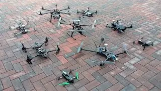 Copter-Gruppenfoto :-) 