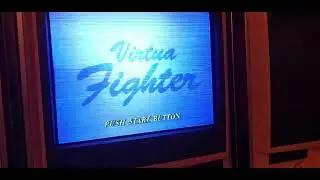 Virtua Fighter Sega Model 1 Glitch no characters